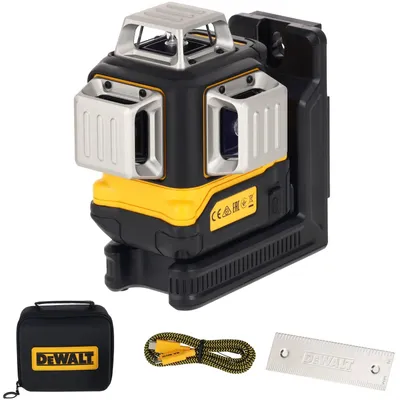 Image de Niveau laser 3 lignes faisceau vert - DEWALT - étui de transport - DCLE14361GB-XJ