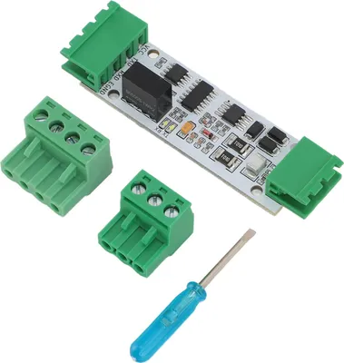 Obrázok produktu pre Modul prevodníka TTL na RS485 5V Priemyselný sériový port UART na 485 Adaptér Modul TVS na palube s kontrolkou