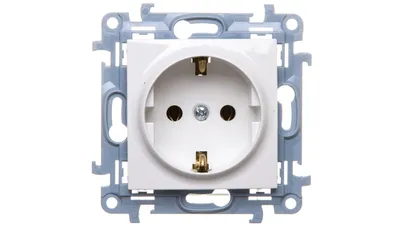 Immagine prodotto di Simon 10 Presa singola SCHUKO bianca 16A 250V IP20 CGSZ1.01/11
