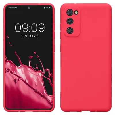 Produktbild von kwmobile Handyhülle für Samsung Galaxy S20 FE Hülle - weiches Handy Silikon Case - Schutzhülle Cover - Neon Pink