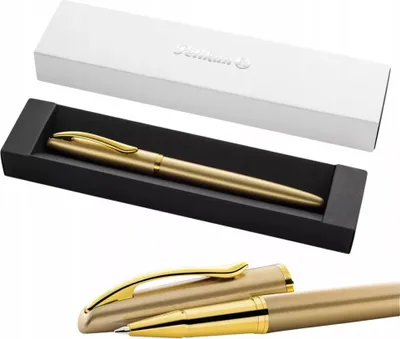 Zdjęcie produktu dla Pelikan 400197463, Długopis z wkładem, Złoto, Niebieski, 1 szt.