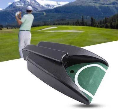 Produktbild von Puttingmatte Golf Ball Automatic Putter Return Machine, Golf Putting Practice