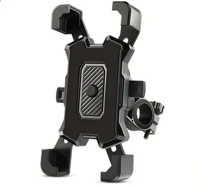 Produktbild von Fahrrad Handyhalterung 360° drehbar – Universal Smartphone Halter Lenker – stabile Bike Halterung für iPhone & Samsung