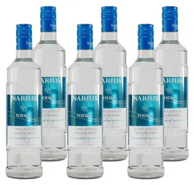 Produktbild von Narius Vodka (6 x 0,7L)