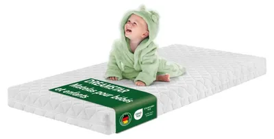 Image de Matelas pour bébés et enfants de haute qualité | 80 x 160 cm | housse extra douce pour la peau | DREAMSTAR Ergo Kids