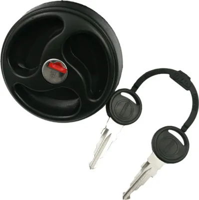 Image de Bouchon de réservoir d'eau Eau potable Caravane Camping-car noir 3 poignées encastrées