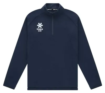 Imagen del producto de Sudadera con cremallera frontal, color azul, talla M, para hombre