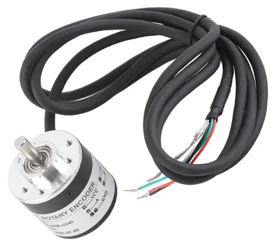 Zdjęcie produktu dla 600P/R Magnetoelektryczny enkoder inkrementalny 5 V–24 V, 2-fazowy, wałek 6 mm