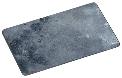 Zdjęcie produktu dla Szklana deska do krojenia Kesper z motywem czarnego betonu 38 x 28,5 x 0,7 cm
