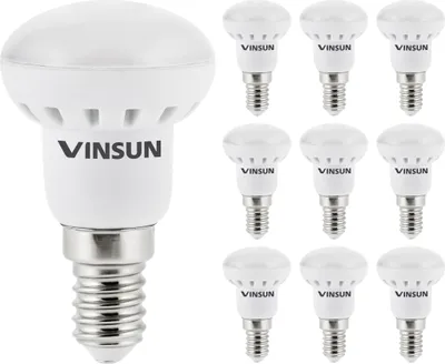 Produktbild von LED Lampen E14 warmweiss - 10x LED E14 3W - E14 LED Reflektor - VINSUN Lampe E14