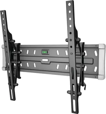 Produktbild von Hama 118055, 200 x 200 mm, 400 x 400 mm, -15 - 15°, 3°, Aluminium, Kunststoff, Chrom, Schwarz