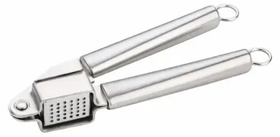 Produktbild von Knoflookpresse 20 cm aus RVS Edelstahl mit ergonomischem Griff
