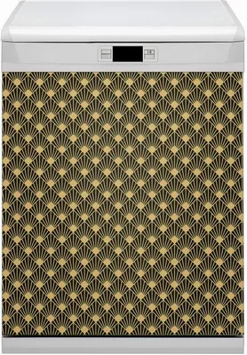 Produktbild von Magnete  Küche Magnetmatte Magnet für Spülmaschine Abwaschbar Dekor 60x70 cm  - Art Deco