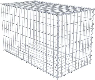 Produktbild von Anbaugabione Typ 2 100 cm x 60 cm x 50 cm (L x H x T), Maschenweite 5 cm x 10 cm, Spirale