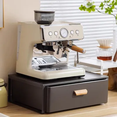 Immagine prodotto di Organizzatore estraibile per cassetti, ideale per il piano di lavoro della cucina, per riporre caffè e utensili