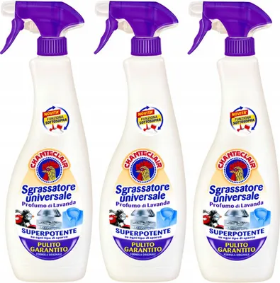 Produktbild von Wippchen-Shop 3x Chante Clair Sgrassatore Universale Lavendel Kraftvoller Fettlöser 3x 600ml