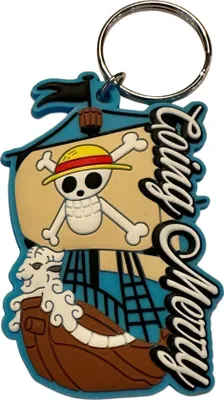 Produktbild von Schlüsselanhänger 6cm Mini Anhänger Geschenk Cartoon Schlüsselanhänger Silikon Schlüsselanhänger für Handyhülle Charme Rucksack Geschenk One Piece Boot