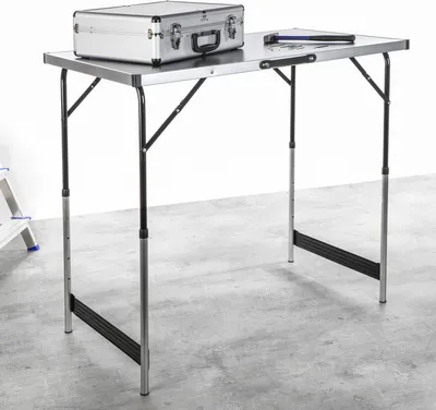 Produktbild von HI Klapptisch 100 x 60 x 94 cm Aluminium