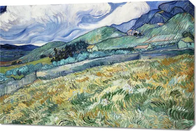 Obrázek produktu pro Obraz 90x60cm Saint-Rémy, Van Gogh Vintage do Salonu