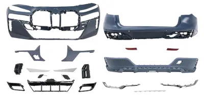 Produktbild von Bodykit für BMW 7er G70 2022- Stoßfänger Stoßstange Luftdiffusor unterer Kühlergrill.