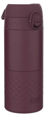 Isolierter Reisebecher 360 ml, Edelstahl, auslaufsicher, Brombeere
