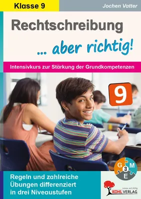 Produktbild von Rechtschreibung ... aber richtig! / Klasse 9