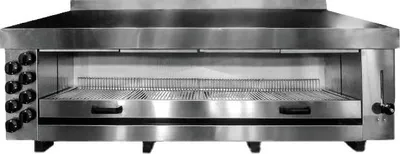 Produktbild von Combistelle Salamander mit 8 Heizzonen - Edelstahl, 1650 x 490 x 680 mm, 15,6 kW
