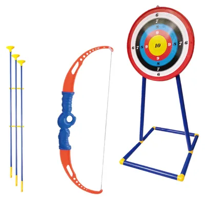 Produktbild von Woopie Little Archer Set Bogenpfeile Ziel 12tlg.