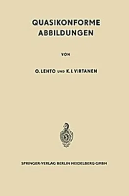 Produktbild von Quasikonforme Abbildungen