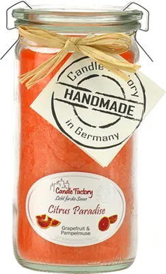Produktbild von Candle Factory Mini Jumbo, Rund, Orange, Grapefruit, 70 h, 1 Stück(e)