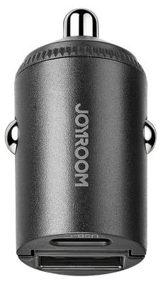 Zdjęcie produktu dla Joyroom JR-CCN18 65 W A+C – mini ładowarka samochodowa slim czarna