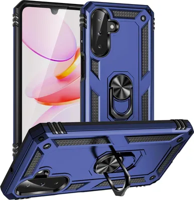 Image de Armor Shield Housse pour Samsung Galaxy A26 5G Housse Ultra Hybrid Case Housse pour téléphone portable, bleu