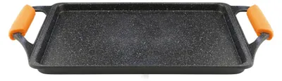Imagen del producto de WECOOK! - Plancha de cocina Titan, 37x25 cm | Sartén para parrilla de inducción con revestimiento de 5 mm
