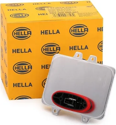 Produktbild von HELLA 5DV 009 000-001 - OE 5M0907391 Xenon-Vorschaltgerät für 5er E60, 5er E61, 7er E65, X6 E71, C4 G-Picasso I UA, C4 Picasso I UD, C-Max, Galaxy WA6, Kuga I, S-Max WA6, Range Rover III L322, Range Rover Sport L320, G-Kl W461, G-Kl W463, Sprinter W906, P