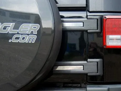 Produktbild von Hecktürscharnierblende  Hecktürblenden für Scharnier Edelstahl Jeep Wrangler JK