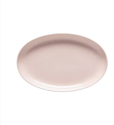Imagen del producto de Plato ovalado para servir Casafina, 32 cm, colección Pacifica, color rosa