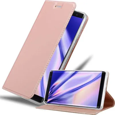 Obrázok produktu pre Cadorabo puzdro na mobilný telefón pre Nokia 8 Sirocco ochranné puzdro v ružovej farbe Cover Etui Book Case Booklet
