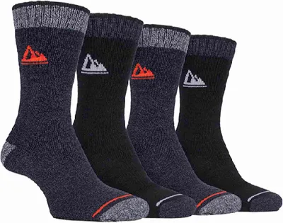 Produktbild von Storm Bloc - 4er Pack Herren Atmungsaktiv Anti-blasen Wandersocken Polsterung