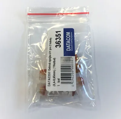 Immagine prodotto di DATACOM Connettore gel UY per 2 cavi (0,4-0,65 mm) (10 pezzi/confezione)