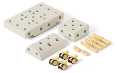 MODU Curiosity Set – Sand Grey / Honey Yellow