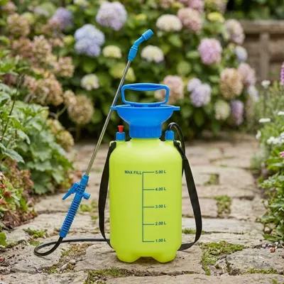 Produktbild von 5-L-Drucksprühgerät Für Den Garten Und Den Haushalt, Handbetrieben, Mit Sprühdüse Und Tragegurt – Set