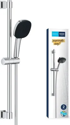 Obrázek produktu pro GROHE Vitalio Comfort 110 sprchový systém, 2 druhy proudu, 60cm tyč, 1,75m hadice, úsporný