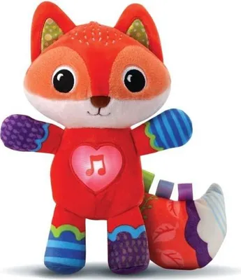 Immagine prodotto di Giocattolo musicale per neonati VTECH BABY Malo, Renardeau Dodo, stimolazione sensoriale, canzoni rilassanti, peluche volpe