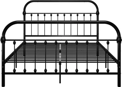Obrázek produktu pro vidaXL Postelový rošt černý kov 120x200 cm