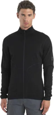 Zdjęcie produktu dla Icebreaker Merino 560 Realfleece Elemental Ii Zip Pullover Black L Man Black L