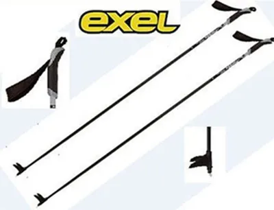 Produktbild von Exel LL-Stöcke Nordic Tourer 120 cm 100 % Composite Neu