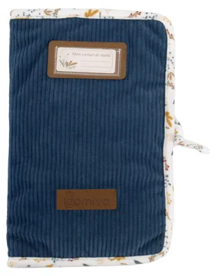 Produktbild von Protège carnet de santé lavable effet velours