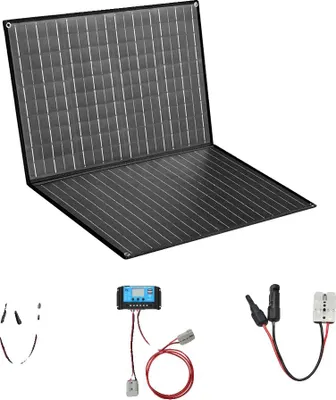Obrázek produktu pro Solární panel, 100W Přenosný, skládací design, 100W