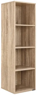 Immagine prodotto di CASARIA® Libreria a 4 Scomparti 106x30x30cm Portata 40kg Scaffale Libri Soggiorno Camera da Letto