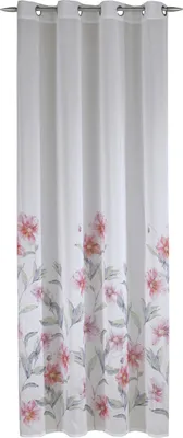 Produktbild von Neusser Collection Ösenschal Feliza weiß-rot, 135 x 245 cm